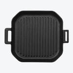 Produktbild fr 'Massive Guss-Grillpfanne mit abnehmbarem Griff'
