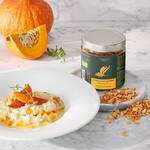 Produktbild fr 'Hocharomatische Hokkaido Krbisstcke: Ideal fr Risotti, Ragouts, Pastagerichte, Gebck'