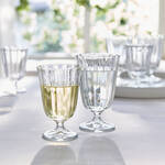 Produktbild fr 'Festlich elegante Facetten-Wasserglser, robust fr den tglichen Gebrauch'
