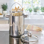 Produktbild f�r 'Edelstahl-Spargeltopf mit Siebeinsatz f�r schonendes Garen'