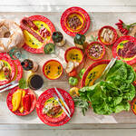 Produktbild fr 'Handgemalte andalusische Salatschale aus Crdoba'