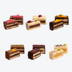 Produktbild fr 'Handgefertigte Petits Fours liebevoll dekoriert, Petit Four'
