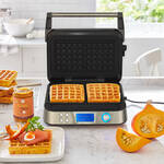 Produktbild fr 'Waffeleisen Backautomat garantiert perfekt gebackene belgische Waffeln'