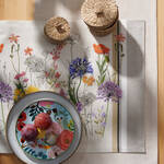 Produktbild fr 'Einladende Tischsets mit Wildblumenmotiv'