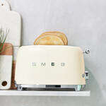 Produktbild fr 'SMEG 4-Schlitz-Toaster verbindet eleganten Retro-Look mit modernster Technik'