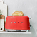 Produktbild fr 'SMEG 4-Schlitz-Toaster verbindet eleganten Retro-Look mit modernster Technik'