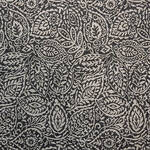 Produktbild f�r 'Kontrastreiche Paisley-Tischdecke in Schwarz-Wei�'