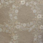 Produktbild fr 'Glanzvolle Jacquard-Tischdecke mit Kranzmotiv'