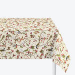 Produktbild fr 'Romantische Tischdecke mit feinen Illustrationen, Tischlufer, Tischtuch'