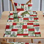 Produktbild fr 'Festtags-Tischsets in aparter Panamabindung, Tischdecke, Tafeldecke, Tischlufer'