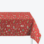 Produktbild fr 'Weihnachts-Tischdecke im nostalgisch-modernen Look, Tischlufer, Tischtuch'