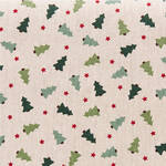Produktbild fr 'Stimmungsvoller Weihnachts-Tischlufer mit Tnnchen-Motiv, Tischdecke, Tafeldecke, Tischlufer'
