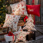 Produktbild fr 'Besticktes XMAS-Samtkissen'