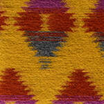 Produktbild fr 'Dekokissenhlle Mexiko, geometrisches Muster - 65 % Wolle, 35 % Polyester, 40/60 cm'