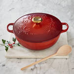 Produktbild fr 'Gusskochtopf 4,1 l: Le Creuset Kochgeschirr mit Ilex-Dekor'