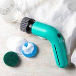 Produktbild f�r 'Akku-Reinigungsb�rste mit Magnetmotor &ndash; 6 Aufs�tze & bis 250 U/min'