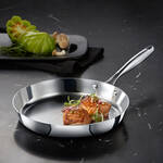 Produktbild fr '2-teiliges Set: Fleisch besser kross braten: Wabenstruktur-Grillpfanne'