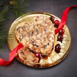 Produktbild fr 'Kirsch-Marzipan-Stollen in Herzform - 750 g'