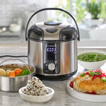 Produktbild f�r 'Gastroback Reiskocher RiceControl low carb & steam 3 l'