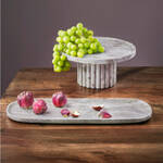 Produktbild fr 'Lambert Servierschale Anthea, lnglich - handgearbeitet, 50/18/2 cm (L/B/H)'