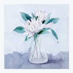 Produktbild fr 'Bilderserie mit pastellfarbenen Blumen in Acryl'