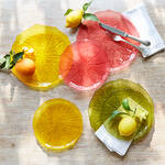 Produktbild fr 'Gussglas-Essteller in sommerlicher Frchteoptik'