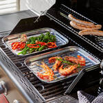 Produktbild fr 'Nachhaltige Alternative: Edelstahl-Grillschale'