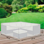 Produktbild fr 'Premium-Schutzhllen fr Outdoor-Eck-Loungegruppen aus flexibler Ripstop-Kunstfaser'