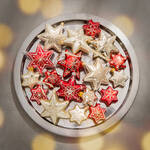 Produktbild f�r 'Mundgeblasener Christbaumschmuck in Sternform zum Kombinieren'