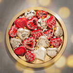 Produktbild f�r 'Mundgeblasener Christbaumschmuck in Herzform zum Kombinieren'