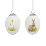 Produktbild fr 'Nostalgisches Ostereier-Set mit Lamm und Hase, saisonale Deko'