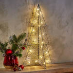 Produktbild fr '3D-Lichterbaum dekoriert festlich, Weihnachtsbaum, Weihnachtsbeleuchtung'