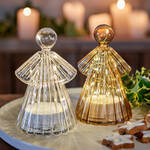 Produktbild fr 'Festlicher Lichterglanz mit LED-Glas-Engel, Engel Figur, LED-Licht, Weihnachtsdeko'