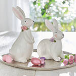 Produktbild fr 'Handbemalte Osterhasen-Figur stehend'