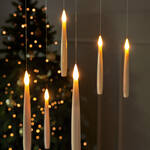 Produktbild fr 'Schwebende Kerzen - magische LED-Beleuchtung, 10er-Set Kunststoffkerzen, /H 1,5/15,5 cm'
