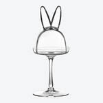 Produktbild fr 'Glas-Cloche mit Hasenohren'
