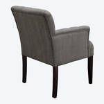 Produktbild fr 'Nobler Chesterfield Sessel in Stoffvariante Samt mit Armlehne'