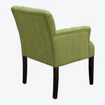 Produktbild fr 'Nobler Chesterfield Sessel in Stoffvariante Velours mit Armlehne'