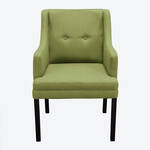 Produktbild fr 'Komfortabler Sessel mit Armlehne Empire in Stoffvariante Velours'