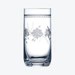 Produktbild fr 'Bhmische Kristall-Wasserglser mit filigranem Pantografie-Blumenmotiv'