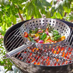 Produktbild fr 'Grillpfanne mit abnehmbarem Griff: Empfindliches sicher grillen:'
