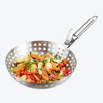 Produktbild fr 'Grillpfanne mit abnehmbarem Griff: Empfindliches sicher grillen:'