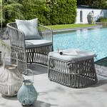 Produktbild fr 'Wetterfester Lambert Lounge-Sessel mit Hocker'