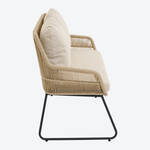 Produktbild fr 'Elegante Outdoor-Bank aus robustem Material'