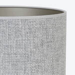 Produktbild fr 'Runder Mix & Match Tischlampenschirm in grau'