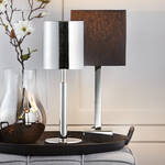 Produktbild f�r 'Stylische Lambert Tischleuchte Manhattan&nbsp;mit Stoffschirm - 18,5/18,5 x 47 cm hoch&nbsp;'