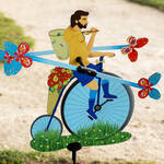Produktbild fr 'Windspiel Fahrrad 60 x 35 cm - Gartendeko aus der Bretagne'