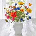 Produktbild fr 'Bunter Sommerstrau mit Klatschmohn'