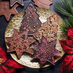 Produktbild fr 'Weihnachtliche Schokoladentafel in Sternform'