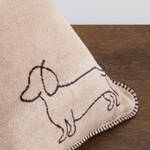 Produktbild f�r 'Dackel-Kissen mit Paspel - 2 Farben'